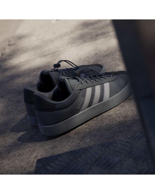 Adidas Gray Low-Top Trainers for men