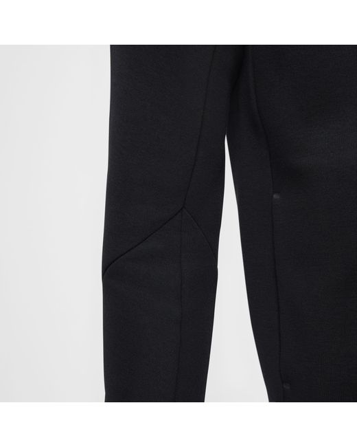Nike Black Sportswear Tech Fleece Windrunner Full-zip Hoodie Cotton/polyester 50% Sustainable Blends for men
