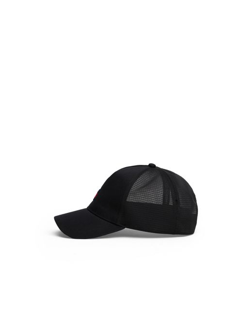 Tommy Hilfiger Black Heritage Mesh Adjustable Trucker Cap