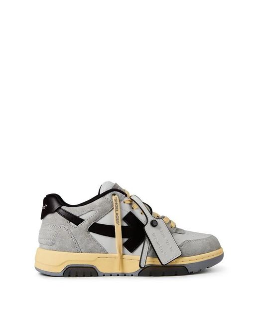 Off-White c/o Virgil Abloh Gray Off Ooo Suede Sn42 for men