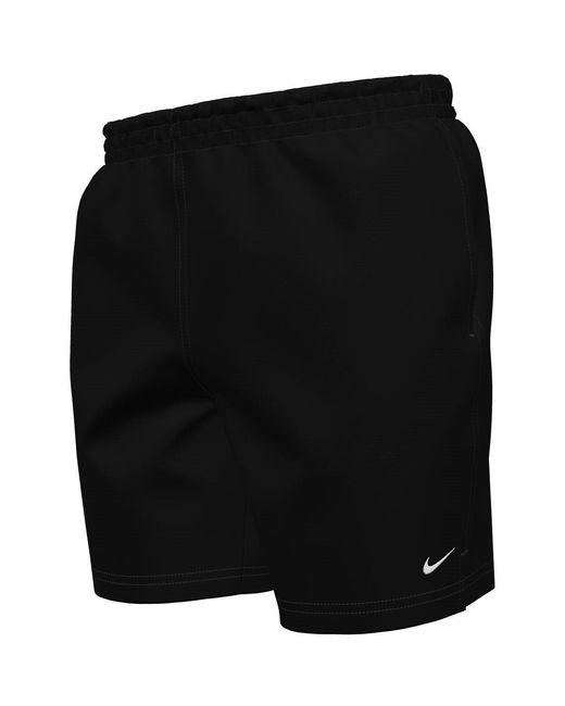 Nike Black Essential 7Inch Volley Shorts for men