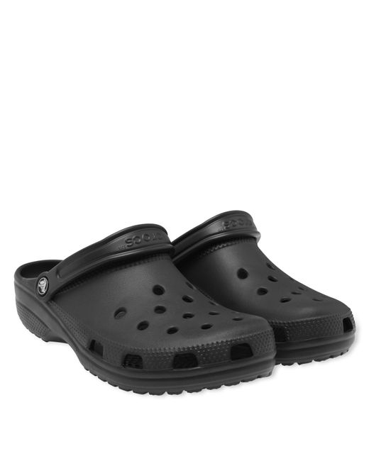 CROCSTM Black Classic Cloggs for men
