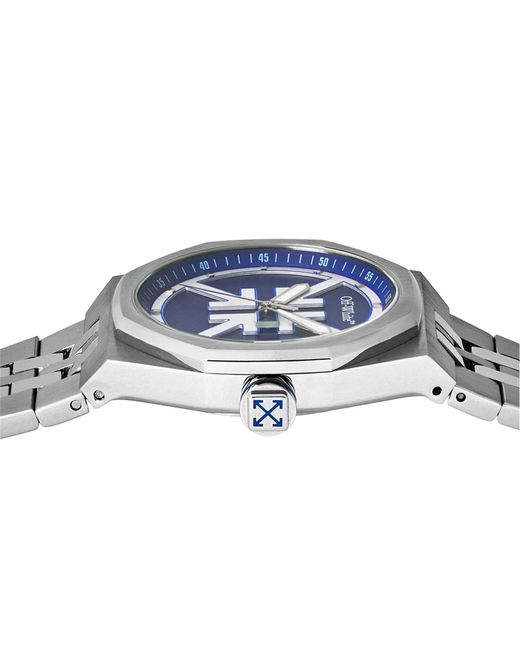 Off-White c/o Virgil Abloh Metallic No Grid Watch for men