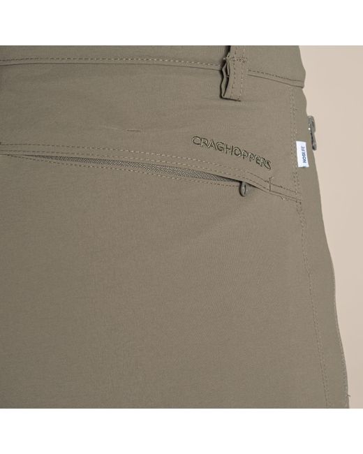 Craghoppers Green Nosilife Pro Convertible Iii Lightweight Trousers