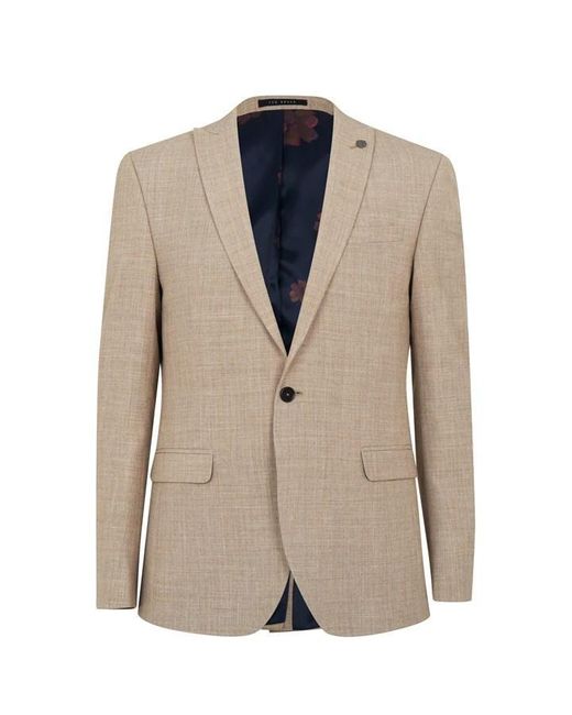 Ted Baker Natural Reyton Suit Jacket for men