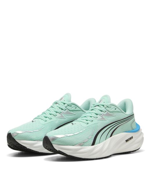 PUMA Blue Velocity Nitro 4 Everyday Neutral Road Running Shoes