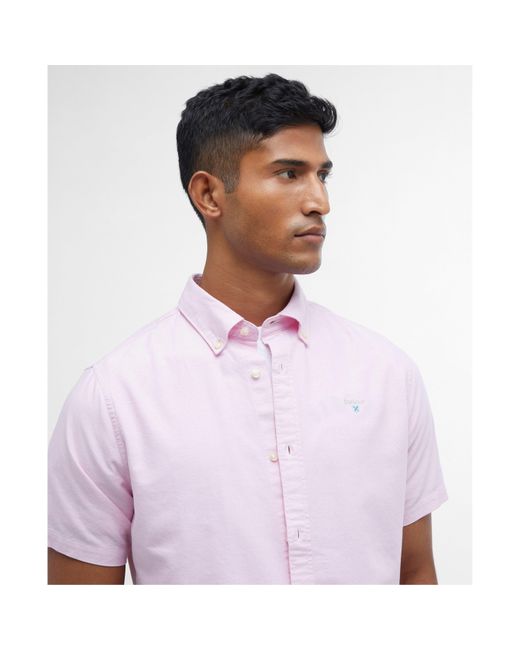 Barbour Pink Oxtown Shirt for men