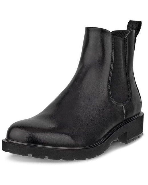 Ecco Black Vienna Chelsea Boots