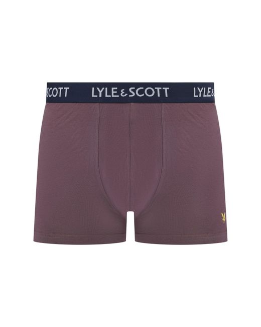 Lyle & Scott Blue Lyle Barclay 3Pk for men