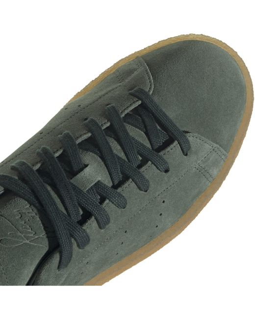 Adidas Originals Green Stan Smith Crepe Shoes for men