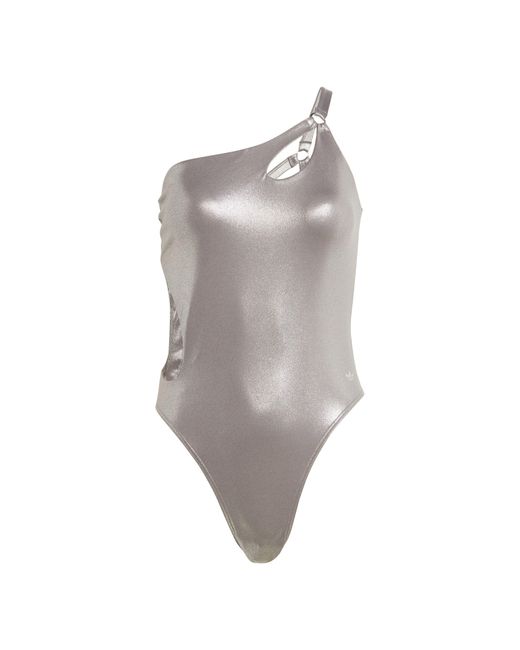 Adidas Originals Gray One Piece Swimsuit