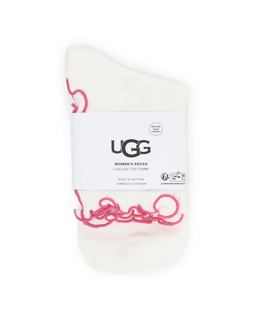 Ugg Pink Karsyn Crew Socks