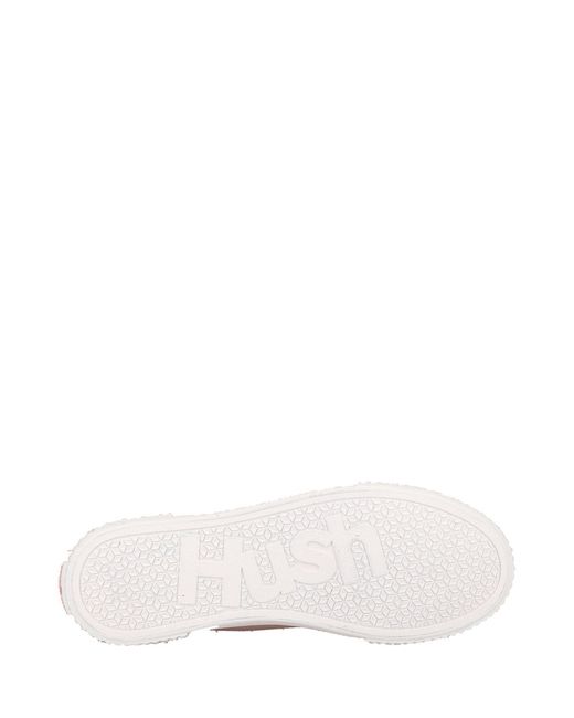 Hush Puppies Pink Brooke Canvas Trainer