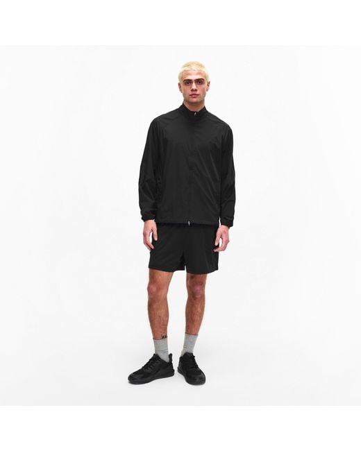 REPRESENT 247 Black Dna Track Performance Running Jacket for men