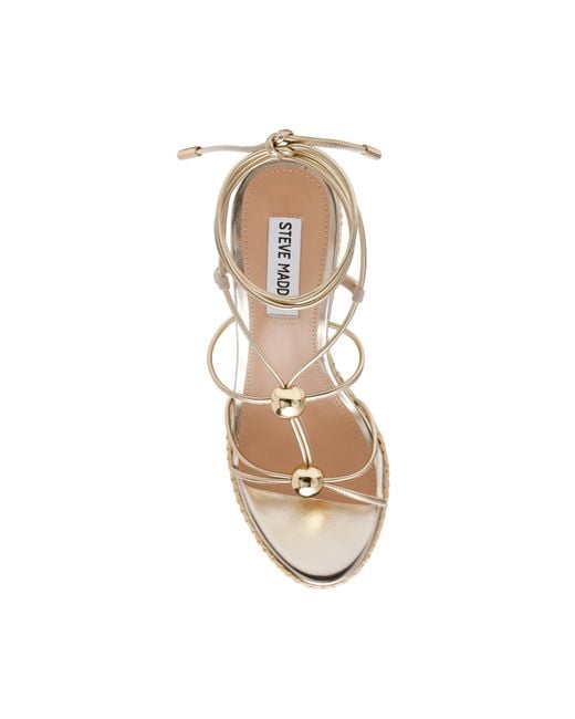 Steve Madden Metallic Wedge Sandals