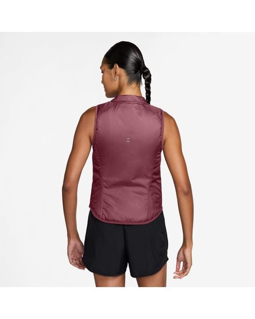Nike Red Performance Running Vest