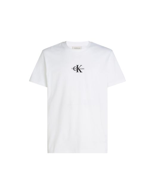 Calvin Klein White Short-Sleeved T-Shirt for men