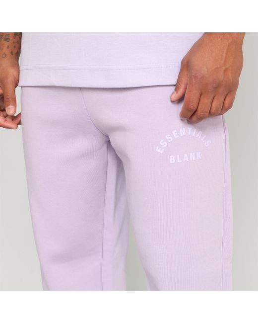 Blank Essentials Purple Arch Jogger for men