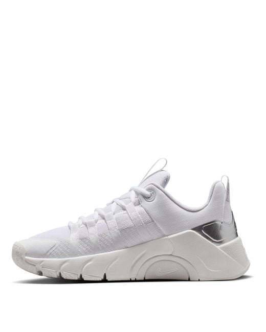 Nike White Free Metcon 7 Training Shoes