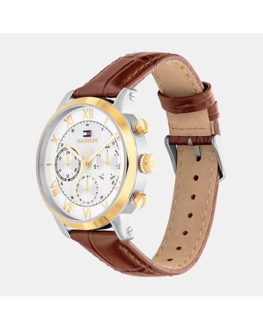 Tommy Hilfiger White Th- Oxford Watch for men