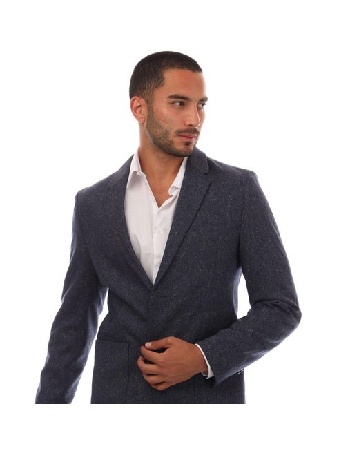 HUGO Blue Areltu Blazer Jacket for men