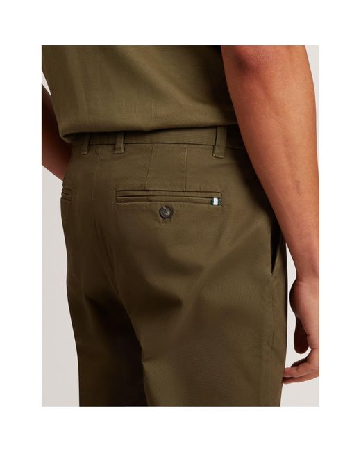 Ted Baker Green Slim Fit Chinos for men