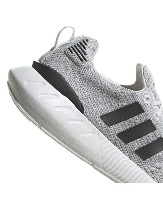 Adidas Originals Gray Swift Run 22 Trainers