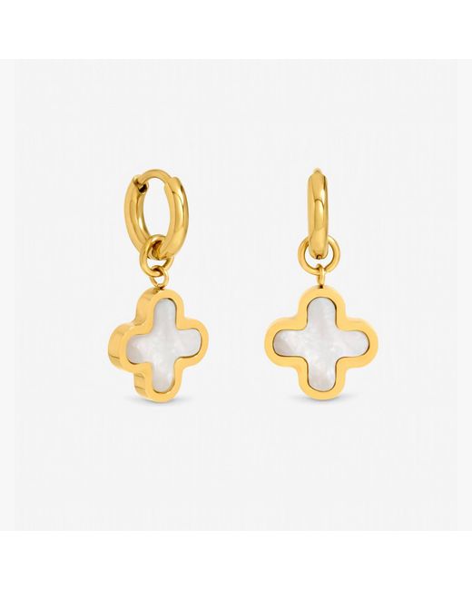 Jon Richard Metallic Waterproof Mother Of Pearl Clover Huggies
