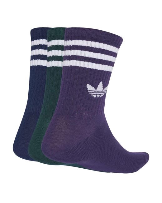 Adidas Originals Blue Adidas 3 Pk 3 Stripe Sn64 for men
