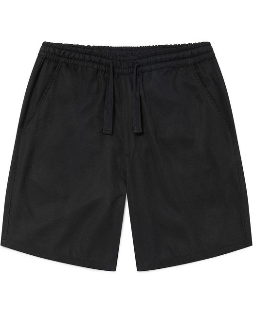 Albam Black Bowling Shorts for men