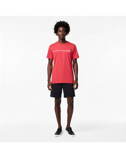 Boss Pink Bodywear Short Sleeve Soft T-Shirt (Stormfish) for men