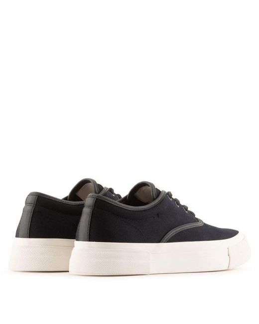 Emporio Armani Black Trainers for men