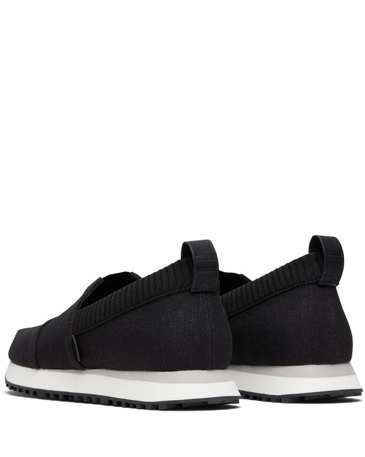 TOMS Black Alpargata Resident 2.0 Trainers Size 6 for men