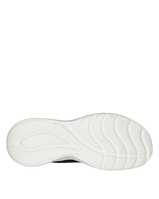 Skechers Blue Bobs Squad Waves Casual Low-Top Trainers