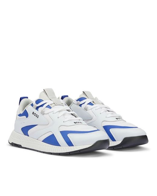 Boss Blue Titanium Runn Thly 10245714 01 Low-Top Trainers for men