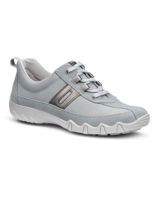 Hotter Gray Leanne Ii Wide Fit Trainers