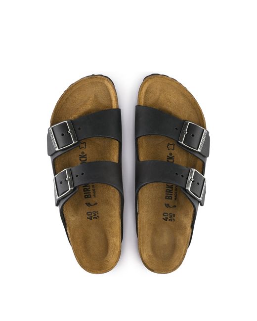Birkenstock Black Arizona Oiled for men