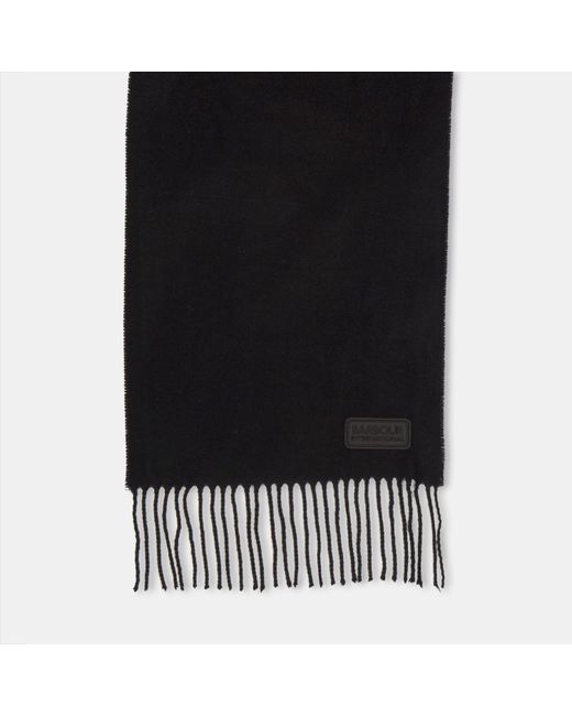 Barbour Black Sensor Scarf for men
