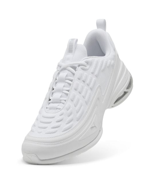 PUMA White Meza Runners for men