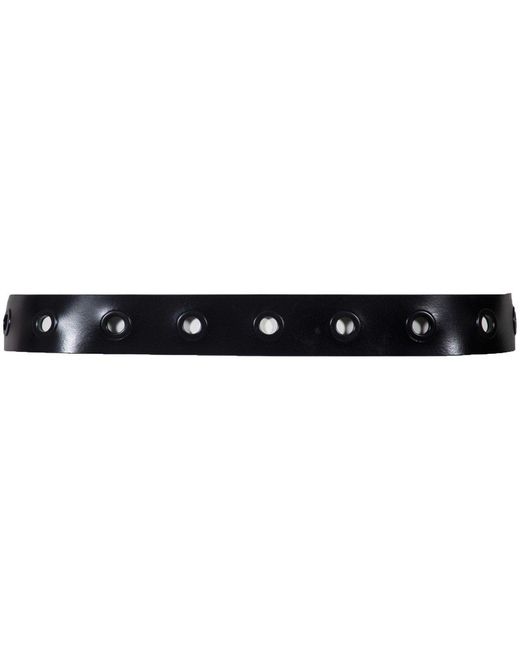 AllSaints Black 38Mm Eyelet Belt