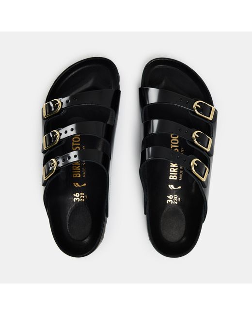 Birkenstock Black Bstk Florde Exquiste Flat Sandals