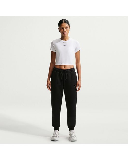 Nike White Chill Crop Tee