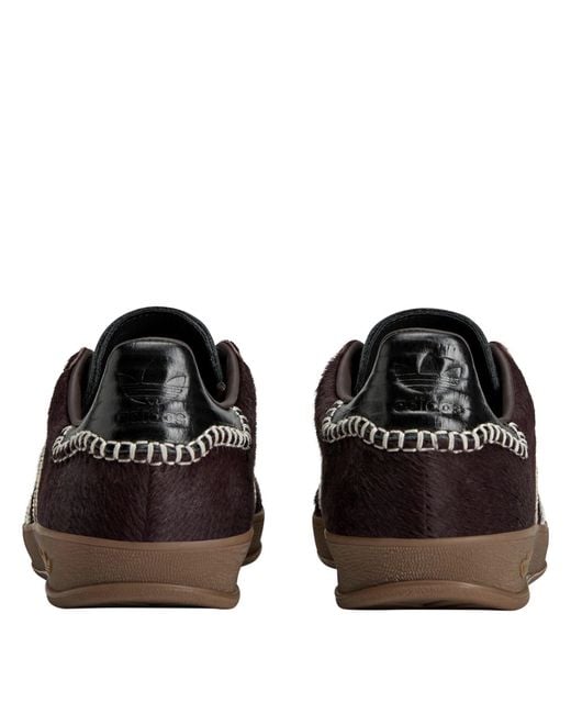 Adidas Originals Black By Wales Bonner Gazelle Pony Shoes