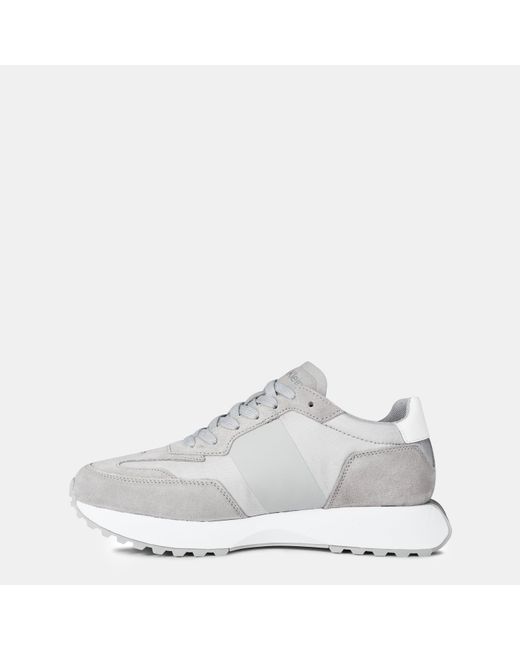 Calvin Klein White Suede Trainers for men