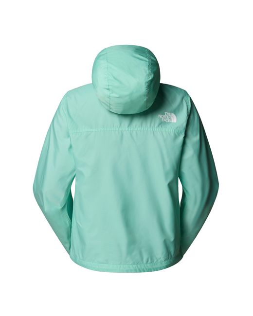The North Face Green Cyclone Wind Water-Repellent Packable Rain Anorak