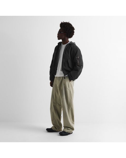 Balenciaga Black Bal Hooded Bmbr Sn63 for men
