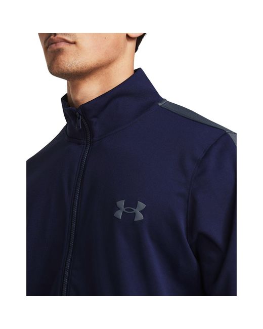 Under Armour Blue Ua Rival Knit Tracksuit for men