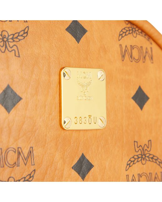 MCM Yellow Stark Backpack