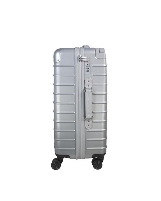 Kangol Gray Adults Hard Suitcase