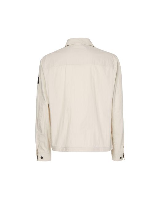 Calvin Klein Natural Lifestyle Cotton Long Sleeve Overshirt for men